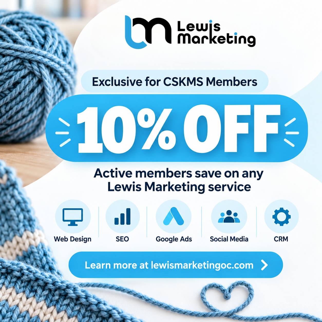 Lewis Marketing Ad